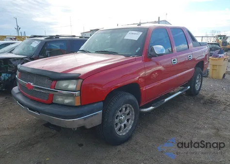2005 Chevrolet Avalanche 1500 Z66 from USA, damaged, VIN 3GNEC12Z45G280188